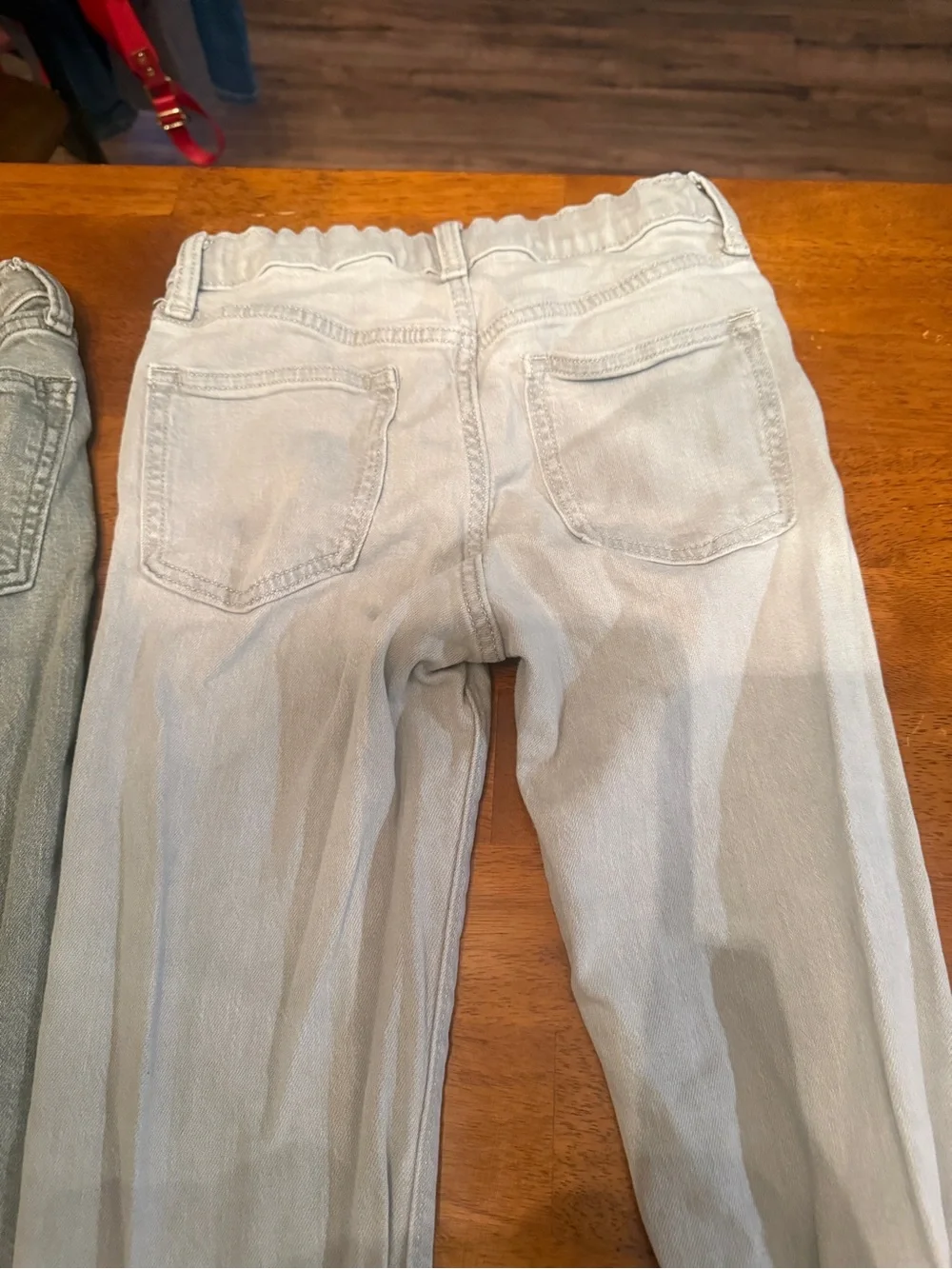 Old Navy Light Gray Slim Jeans